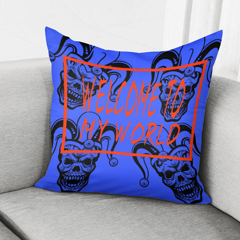 Image of Clown And Cockroach Pillow Cover