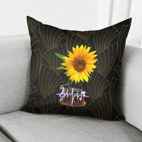 Image of Sunflower Pillow Cover