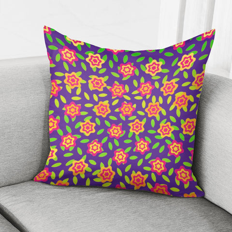 Image of Funky Flowers Pillow Cover