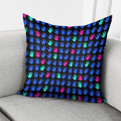 Image of Waving Hands Pillow Cover