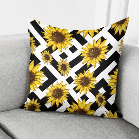 Image of Sunflower Pillow Cover