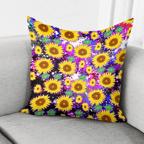 Image of Sunflower Pillow Cover