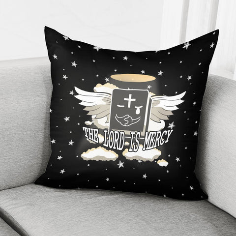 Image of Bible And Wings And Clouds And Starry Sky Pillow Cover