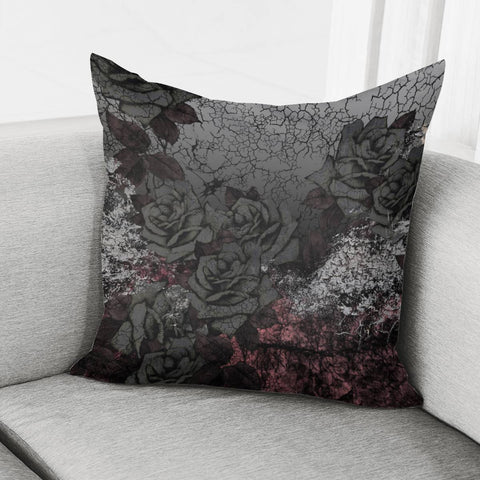 Image of Cemetery Of Roses Pillow Cover