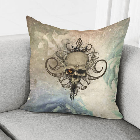 Image of Awesome Skull Pillow Cover