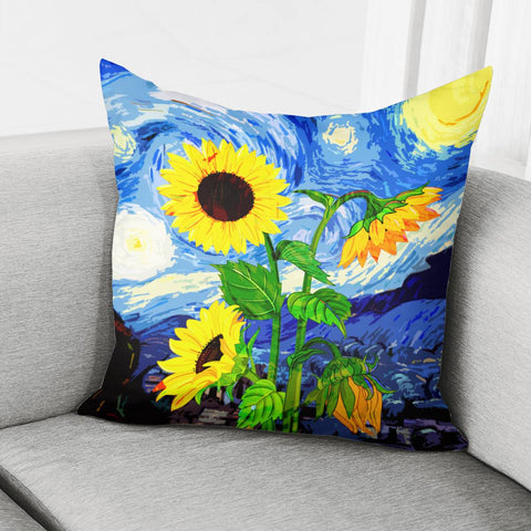 Image of Sunflower Pillow Cover