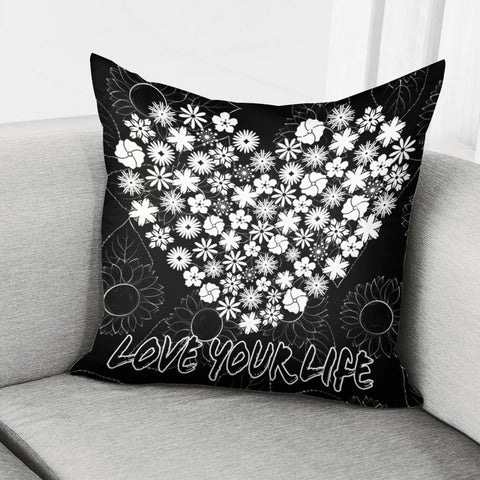 Image of Sunflower Pillow Cover