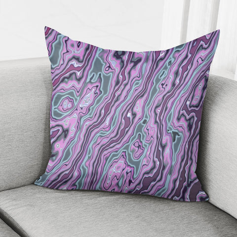 Image of Purple Marble Pillow Cover