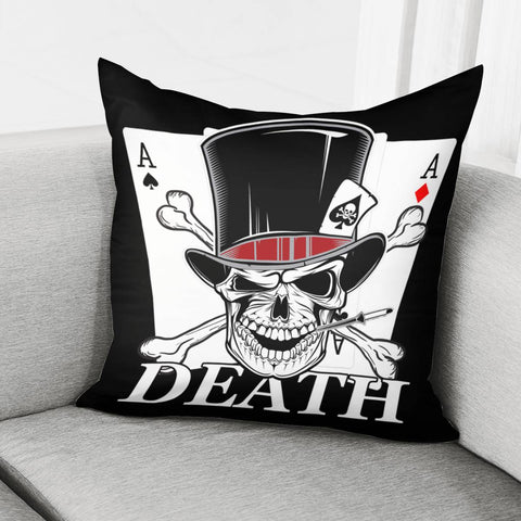 Image of Skull Pillow Cover