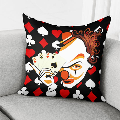 Image of Clown Pillow Cover