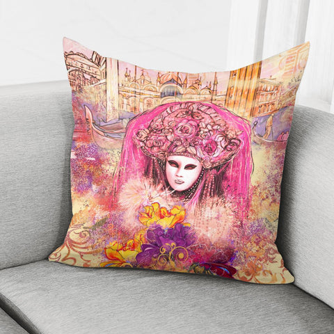 Image of Golden Venice Pillow Cover