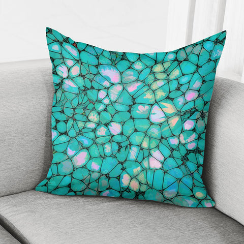 Image of Turquoise Pillow Cover