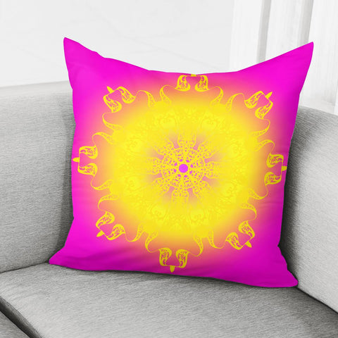 Image of Pink Pillow Cover