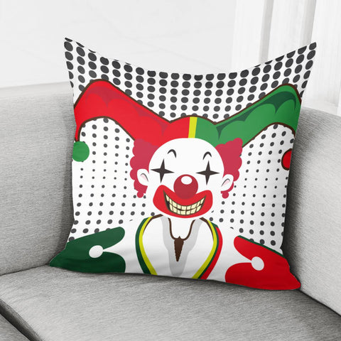 Image of Clown Pillow Cover