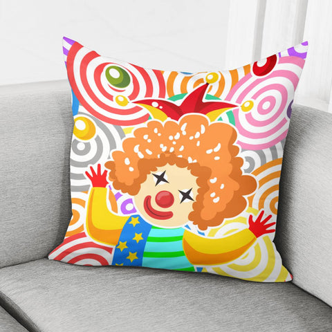 Image of Clown Pillow Cover