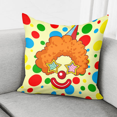 Image of Clown Pillow Cover