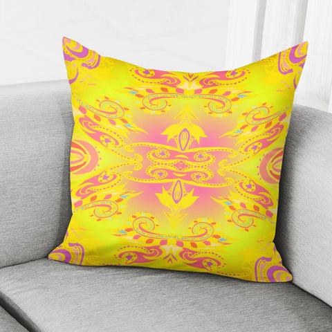 Image of Yellow Pillow Cover