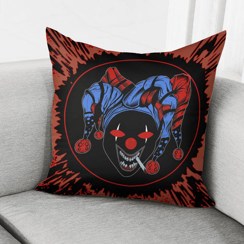 Image of Cartoon Clown Pillow Cover