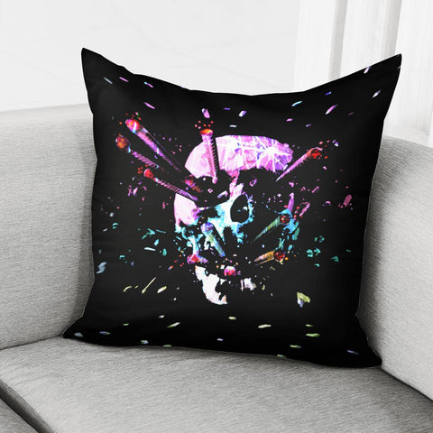 Image of Taro And Nails And Graffiti And Pop Culture Pillow Cover