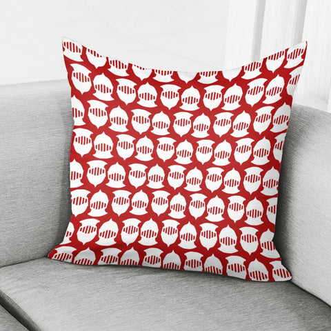 Image of White Knights Pillow Cover