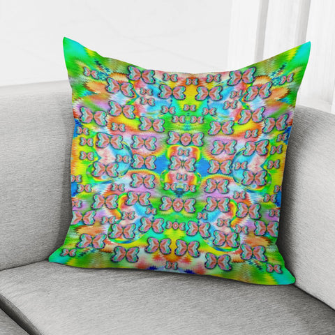 Image of Butterflies Ornate Everywhere Pillow Cover