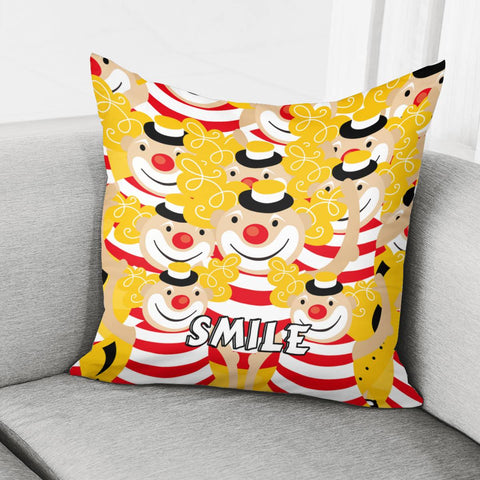 Image of Clown Pillow Cover