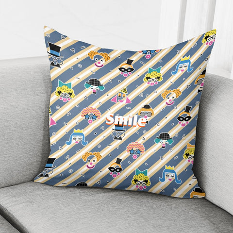 Image of Clown Pillow Cover