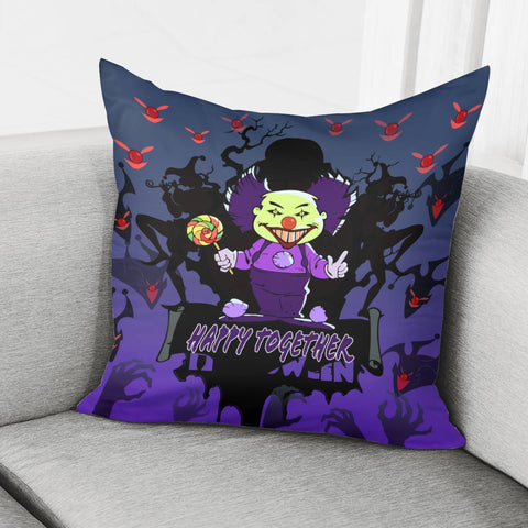 Image of Intensive Clown Pillow Cover