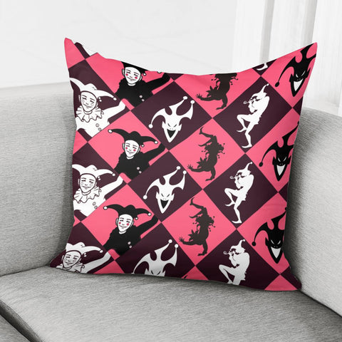 Image of Intensive Clown Pillow Cover