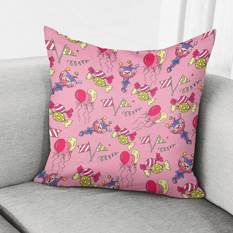 Image of Intensive Clown Pillow Cover