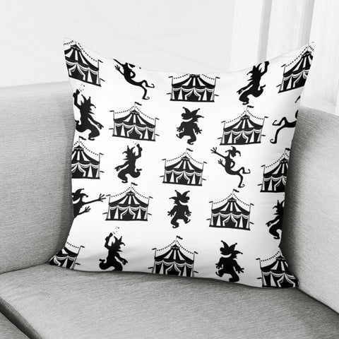 Image of Intensive Clown Pillow Cover