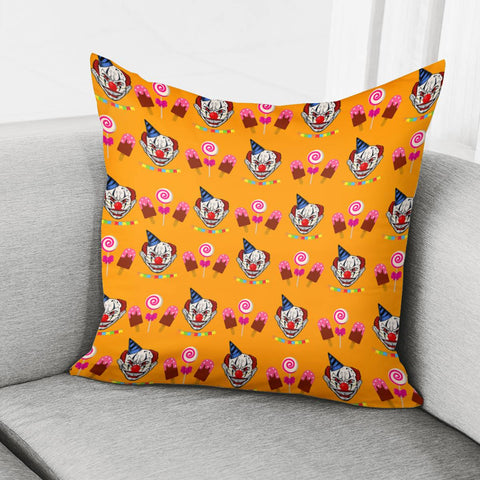 Image of Intensive Clown Pillow Cover