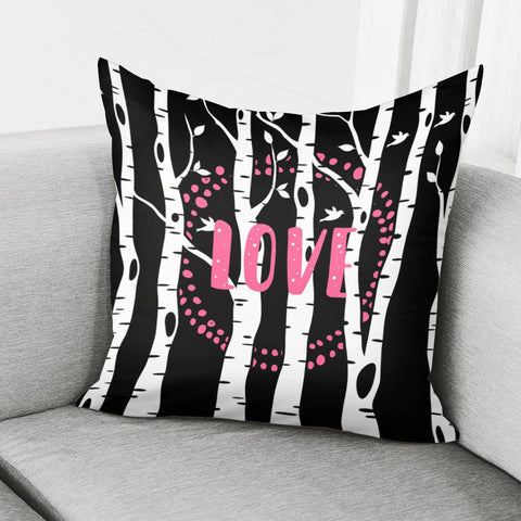 Image of Love Slogan Pillow Cover