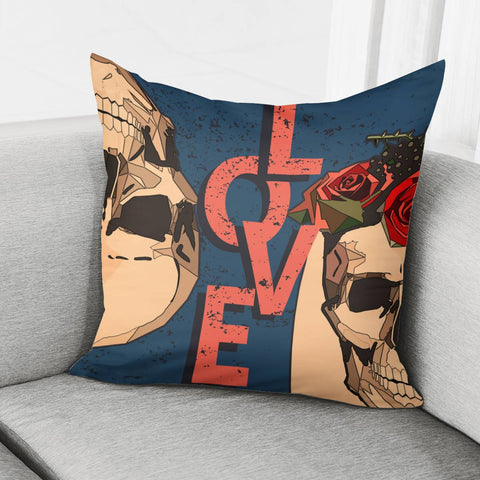 Image of Love Slogan Pillow Cover