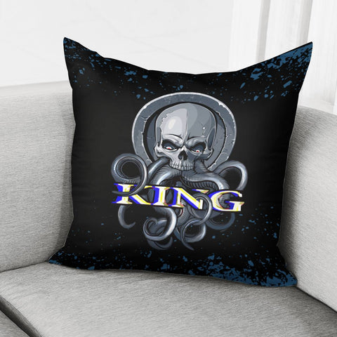 Image of Skull Pillow Cover