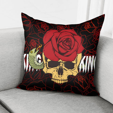 Image of Skull Pillow Cover