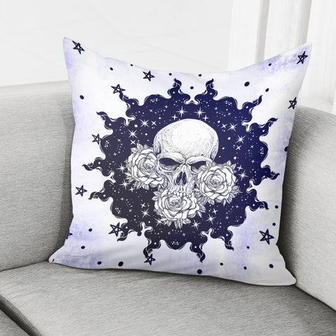 Image of Skull Pillow Cover