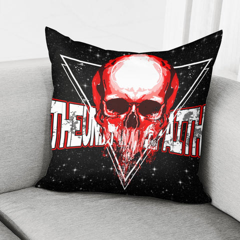 Image of Skull Pillow Cover