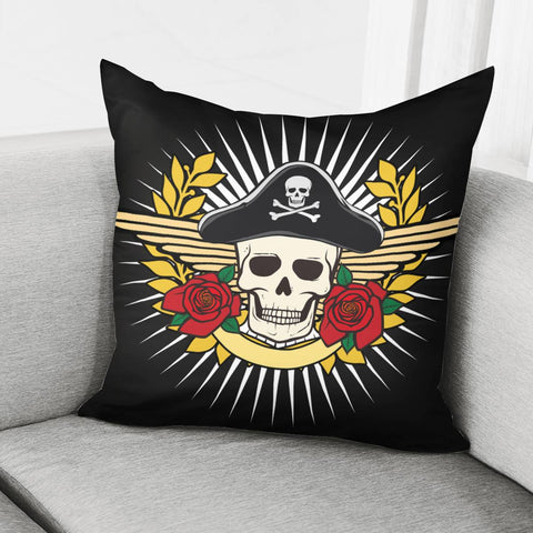 Image of Skull Pillow Cover