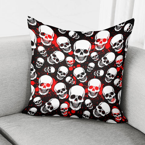 Image of Skull Pillow Cover