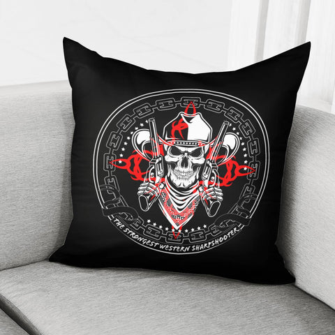 Image of Skull Pillow Cover