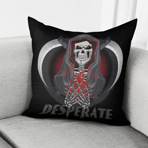 Image of Skull Pillow Cover