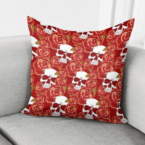 Image of Skull Pillow Cover