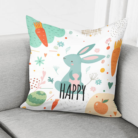 Image of Rabbit Pillow Cover