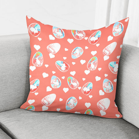 Image of Rabbit Pillow Cover