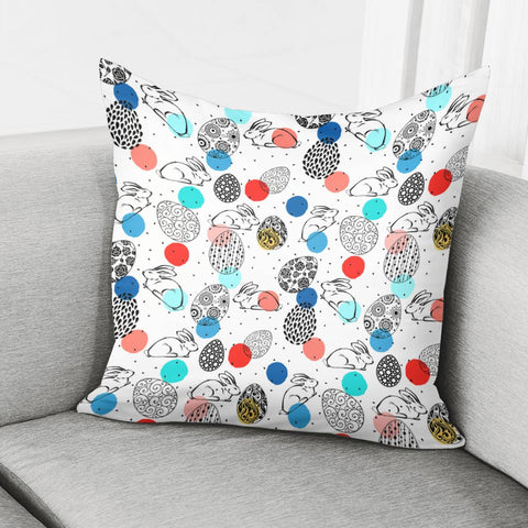 Image of Rabbit Pillow Cover