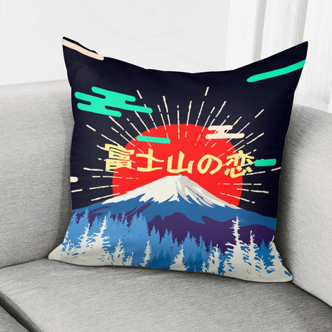 Image of Mount Fuji Pillow Cover