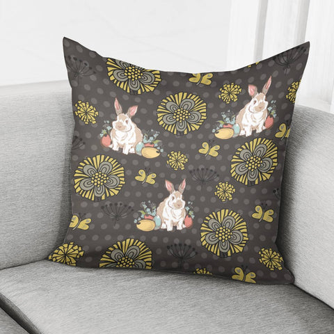 Image of Rabbit Pillow Cover