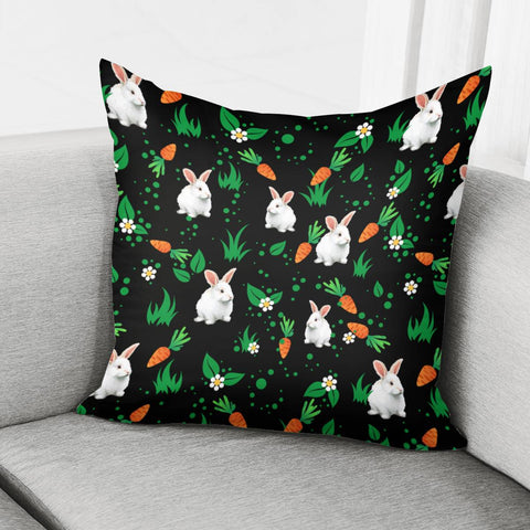 Image of Rabbit Pillow Cover