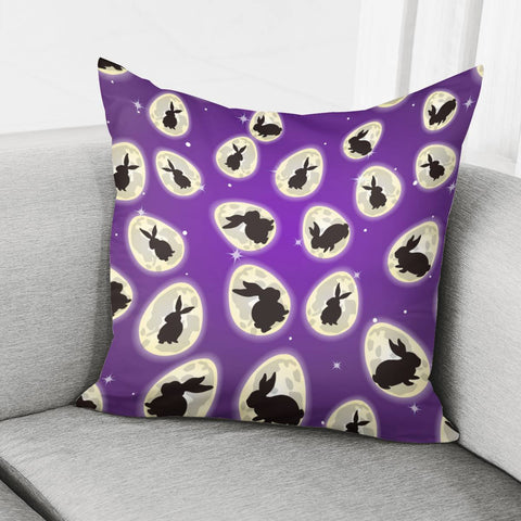 Image of Rabbit Pillow Cover